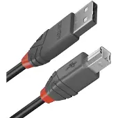 Lindy 36676 câble USB USB 2.0 7,5 m USB A USB B Noir