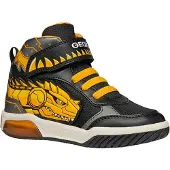 Geox J Inek B A Bottes d'escalade pour garçons en noir, taille 35