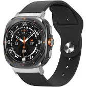 IMoshion Bracelet cuir Samsung Galaxy Watch Ultra 2 (2026) / Ultra (2024/2025) - Noir