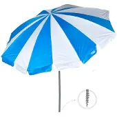 Aktive Parasol De Plage Twister Ø220cm Uv50 Inclinable Mast