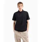 Armani Exchange 6dzfac-zj9sz Short Sleeve Polo Noir XS Homme