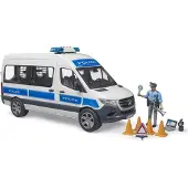 BRUDER Voiture - MB Sprinter Voiture de police av. Agent de poli - - UneTaille - Voiture