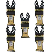 DeWalt 5er Pack BiM Sägeblatt 32 mm