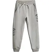 SOMETIME SOON Pantalon 'Dimas' gris / noir