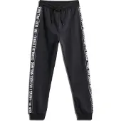 SOMETIME SOON Pantalon noir / blanc
