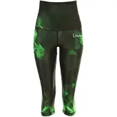 Winshape Pantalon de sport 'HWL202' vert clair / vert foncé / blanc