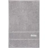 Boss Home Serviette de toilette en coton avec logo blanc brodé