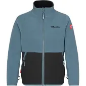 TROLLKIDS Veste en polaire fonctionnelle 'Storfjord' bleu-gris / noir