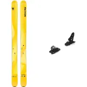 Faction - Skis freeride big-mountain - Dancer 4 2025 en Bois - Taille 179 cm - Kaki