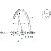 Mavic Jante Arrière R-sys Slr