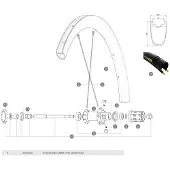 Mavic Jante Cosmic Pro Carbon Ust Rear