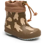 Bisgaard Bottes en caoutchouc beige / marron