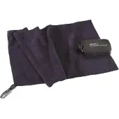 Cocoon Terry Towel Light, serviette en microfibre, bleu dauphin