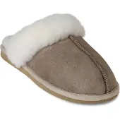 Shepherd Pantoufle 'Jessica' greige / blanc cassé