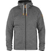 Fjällräven Övik Hoodie Fleece Gris S Homme