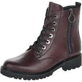 Remonte Bottines à lacets bordeaux