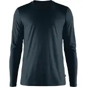 Fjällräven Abisko Wool Long Sleeve T-shirt Bleu L Homme