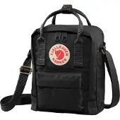 Fjällräven Sac à bandoulière 'Kånken' rouge / noir / blanc