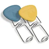 Light My Fire Fourchette GR.P FIREFORK 2-PACK, jaune moutarde/bleu azur