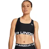 Under Armour Soutien-gorge de sport 'Authentics' noir / blanc