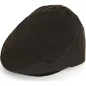 Barbour Casquette Barbour Men Wax Flat Cap Olive (7 3/8)