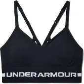 Under Armour Soutien-gorge de sport noir / blanc
