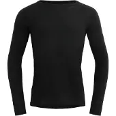 Devold of Norway - Haut thermique en laine de mérinos - Duo Active Merino 205 Shirt M Black en Laine - Taille XL - Noir