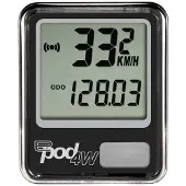 Techwell Compteur Vélo 4 Function Wireless