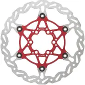 Ashima Flotor Evolution 6b Brake Disc Argenté 180 mm