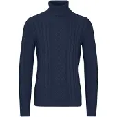 11 Project Pull-over 'Aamelio' bleu foncé