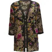 Goldner Blazer beige / violet / noir