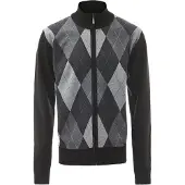 BRAELYN Vestes en maille graphite / gris clair / noir