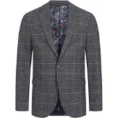 JEFF Veste de costume 'Caleb' beige / gris