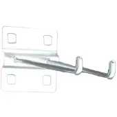 VAR Double Long Hooks 10 Units Argenté