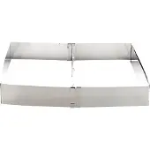COSY&TRENDY Moule A Gateaux Rect. Adaptable H5cm 27.5x52.5cm