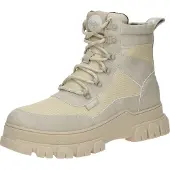 Buffalo Bottines à lacets 'Nova' beige / mastic
