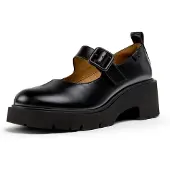 Camper Ballerines à lanières 'Milah' noir