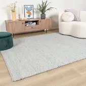De Onlinewinkelier b.v. Volero - Tapis en laine - Wise Gris/Blanc - 160x230 cm