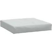 vidaXL Coussin de palette gris clair mélangé 60x60x9,5 cm tissu