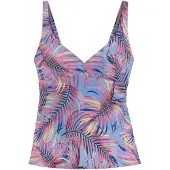 LASCANA Haut de tankini bleu / mélange de couleurs