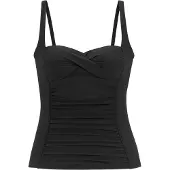 LASCANA Haut de tankini noir