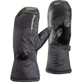 Black Diamond - Moufles d'alpinisme en GORE-TEX et PrimaLoft - Super Light Mitts Black en Cuir - Taille L - Noir