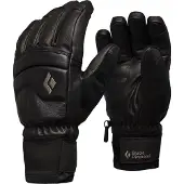 Black Diamond - Gants de freeride en PrimaLoft&reg; - Spark Gloves Black Black en Cuir - Taille L - Noir