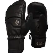 Black Diamond - Moufles de freeride en PrimaLoft&reg; - Spark Mitts Black Black en Cuir - Taille M - Noir