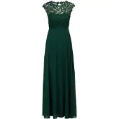 Kraimod Robe de soirée vert foncé