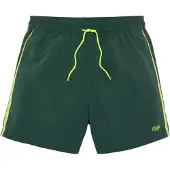 Buffalo Shorts de bain vert / vert fluo
