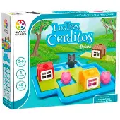 LÚdilo The Three Little Pigs Board Game Spanish Multicolore Enfants