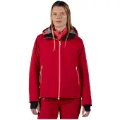 Rossignol - Veste de ski isolante en Primaloft - W Blackside Jacket Ruby Red pour Femme - Taille M - Rouge