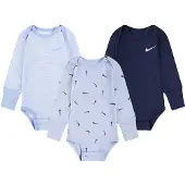 Nike Kids Body à Manches Longues Essentials 3 Unités