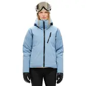The Mountain Studio Pertex Reversible Tecno Down Jacket Bleu M Femme